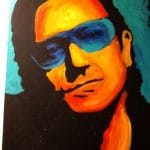 Bono painting