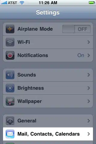 iPhone IMAP Mailbox Setup Instructions