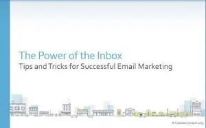 Power of the inbox SBDC