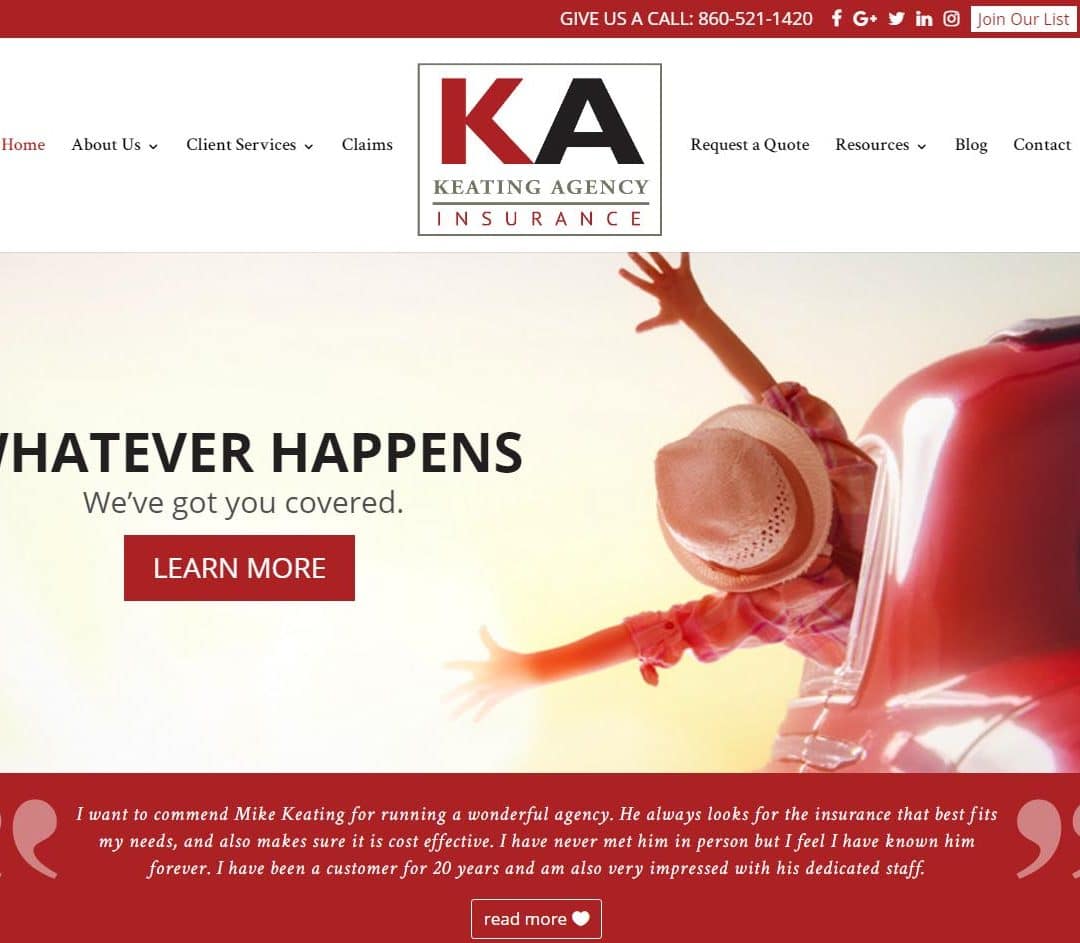 iniConcert design Keating Agency
