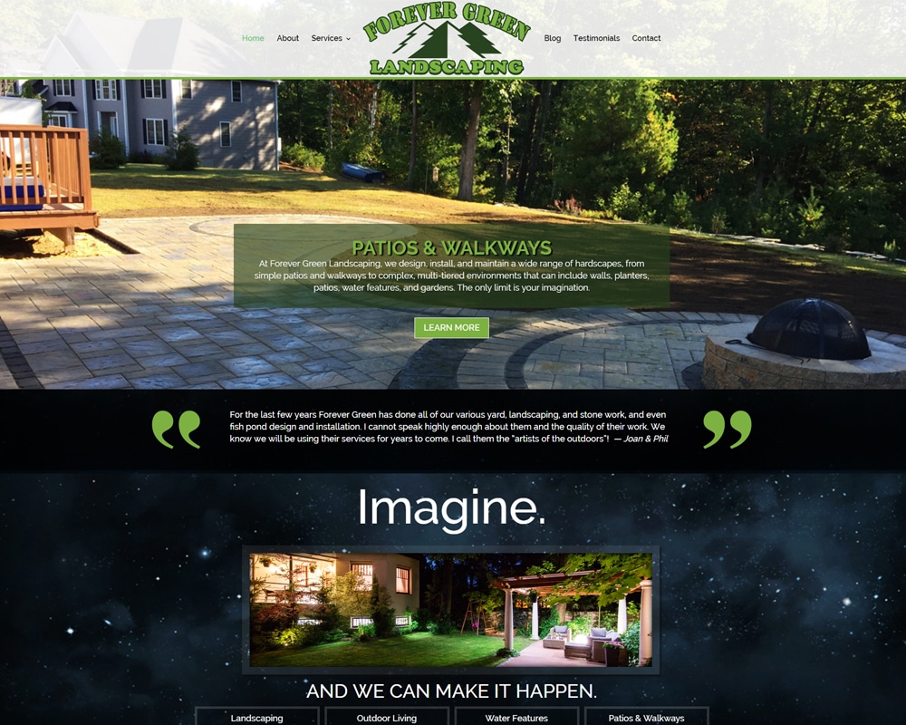 Green Landscaping Inconcert Web, Green Forever Landscaping And Design Inc
