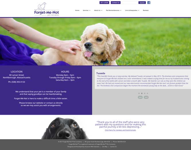 Forget Me Not Pet Crematory