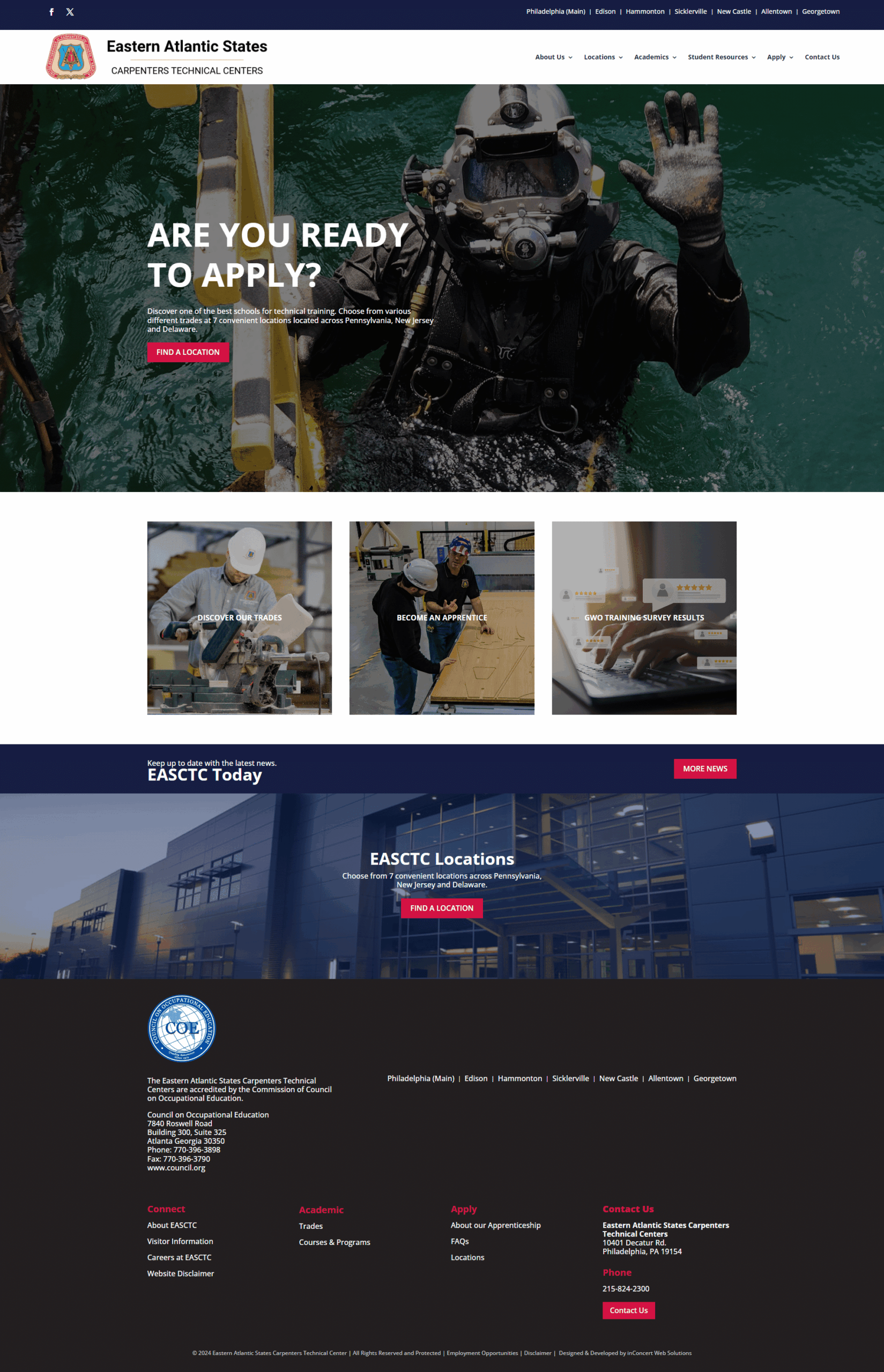 Eastern Atlantic States Carpenters Technical Center