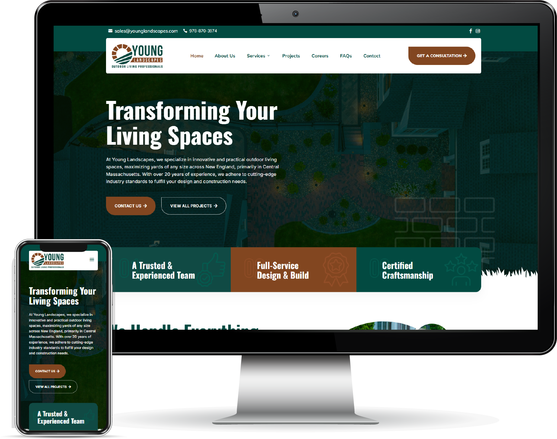 Sports Field Partners mockup