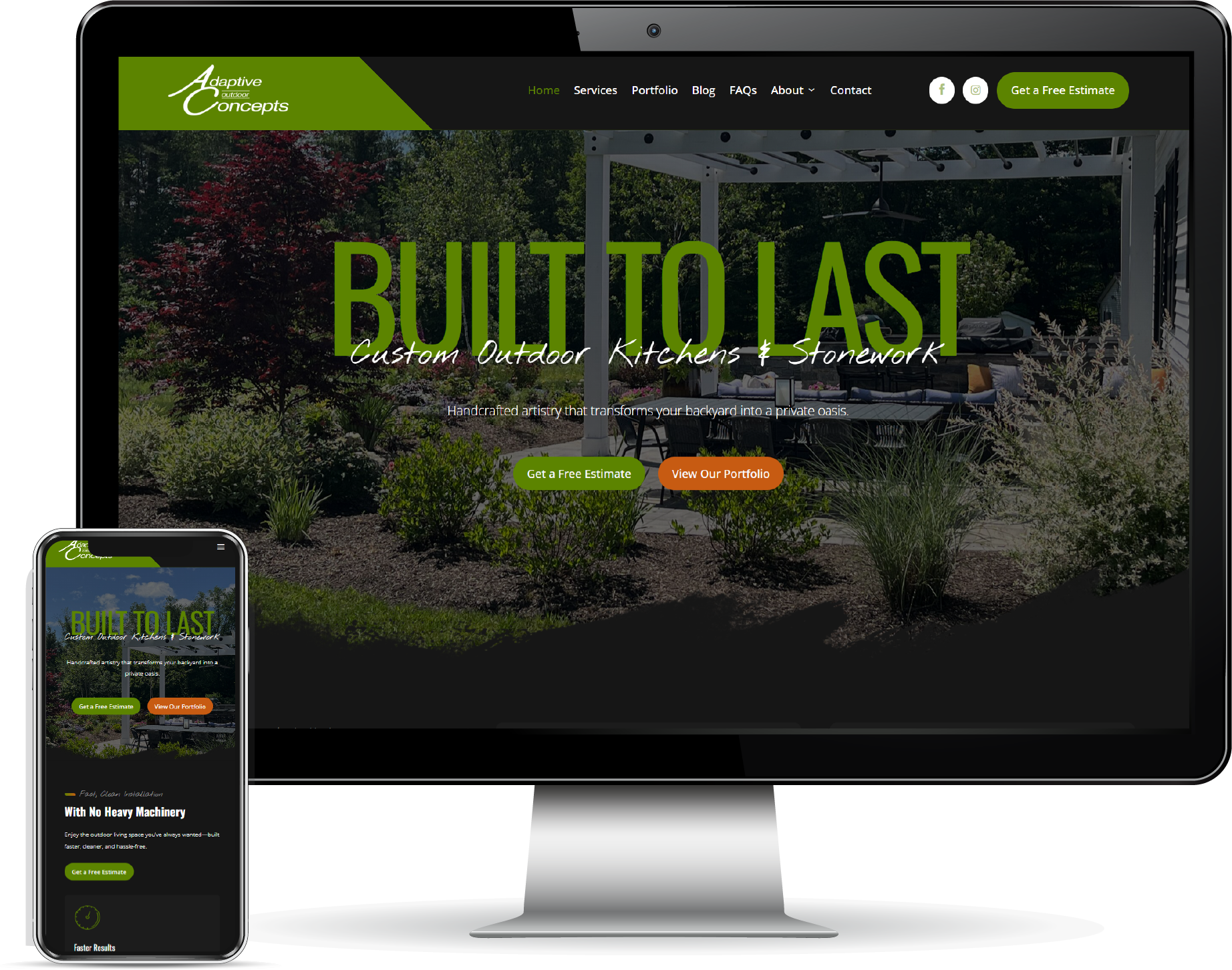 Sports Field Partners mockup