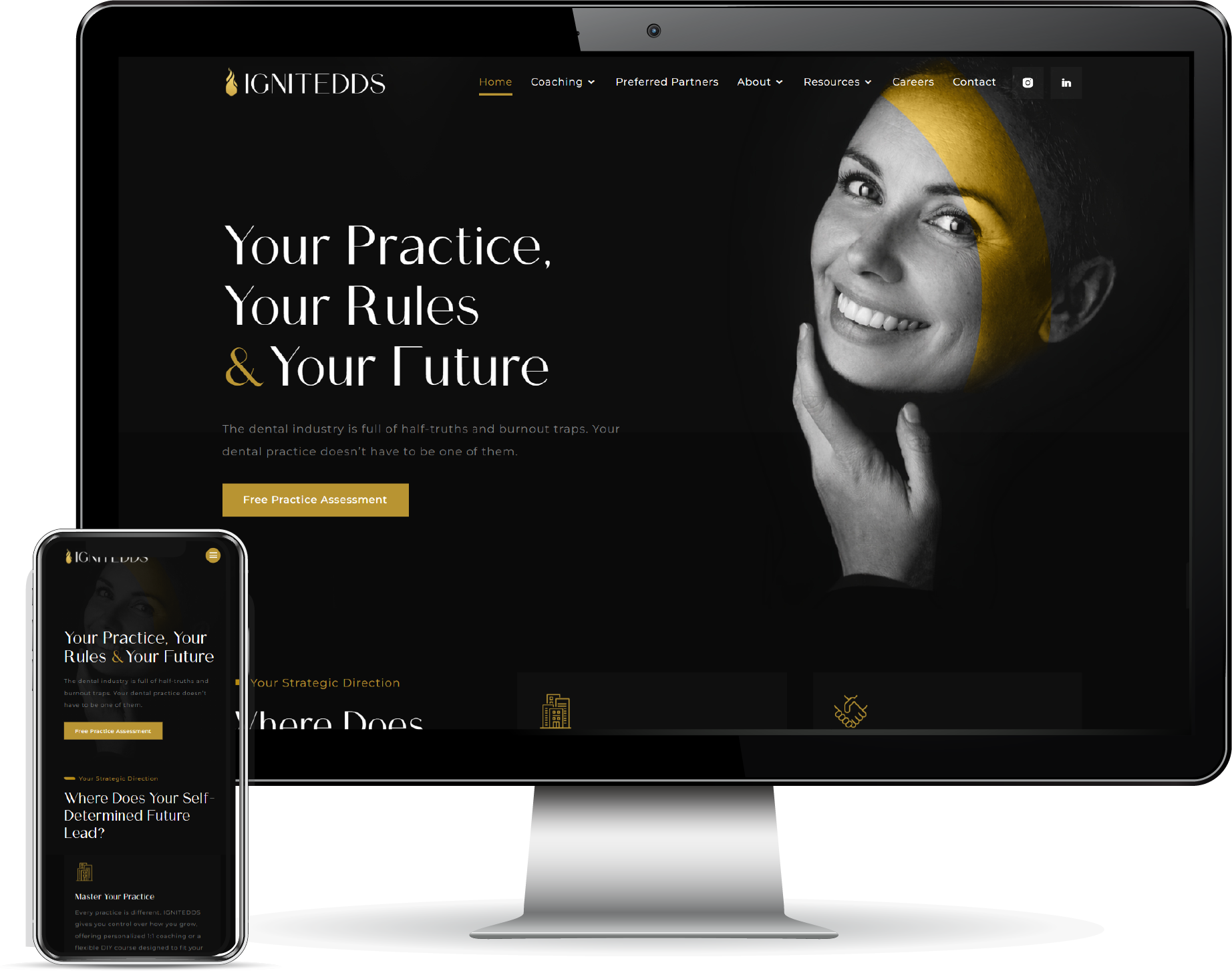 Sports Field Partners mockup